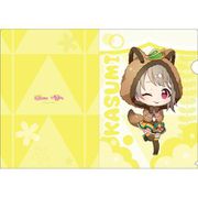 ラブライブ！スクールアイドルフェスティバル ALL STARS クリアファイル デフォルメVer. わくわくアニマル 中須かすみ [キャラクターグッズ]