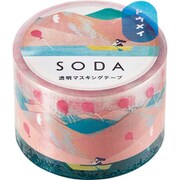 透明マスキングテープ SODA(ソーダ) 幅30mm×長さ5m ホトリ CMT30-006