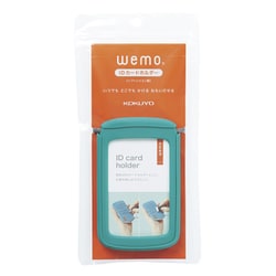 IDカードホルダー wemo ブルーグリーン NM-WES196BG