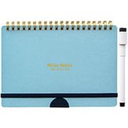 Write White ホワイトボードノート B6 ブルー D08030