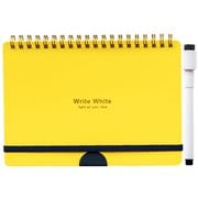 Write White ホワイトボードノート B6 イエロー D08031