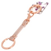 74573-1 [スマートフォンリング rienda Pendulum Ring Parm Flower ピンク]