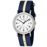 WEEKENDER CENTRAL PARK(ウィークエンダー セントラルパーク) ナイロンベルト ネイビー/ホワイト ユニセックス 正規品 1年保証 TW2U84500(T2P142)
