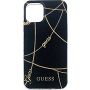 GUHCP12MPCUCHBK [iPhone 12 / iPhone 12 Pro 用 GUESS 公式ライセンス 背面ケース]