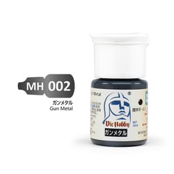 VICMH002 ガンメタル 半艶 12ml [水性アクリル塗料 金属色]