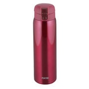 フォルテック・パーク 直飲み ステンレスマグボトル ワンタッチ栓 800ml レッド RH-1274