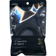 Type A to Type C ケーブル 3.0A 3m ブラック R30CAAC3A01BK