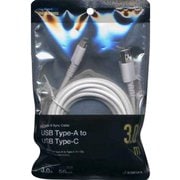 Type A to Type C ケーブル 3.0A 3m ホワイト R30CAAC3A01WH