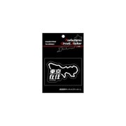 TDFK17Z [TDFK17Z 都道府県サーキットステッカー 在住 東京]