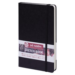 アートクリエーション スケッチブック ブラック 13×21cm T9314-002M