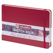 アートクリエーション スケッチブック レッド 21×15cm T9314-205M