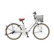 電動アシスト自転車 PAS Ami（パス アミ） 26型 15.4Ah 内装3段変速 スノーホワイト PA26A