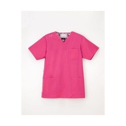 男女兼用スクラブ S ディープピンク LBL-4372