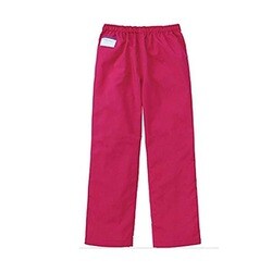 手術スラックス（男女兼用） S マゼンタ 155-93
