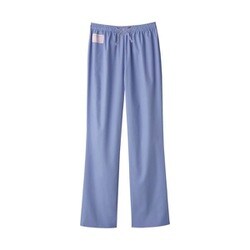 パントンストレートパンツ L サックス 6003SC