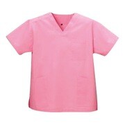 スクラブ（男女兼用） SS フレンチピンク DS-2001