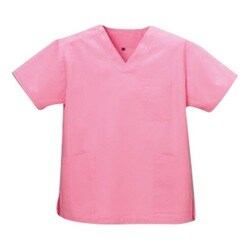 スクラブ（男女兼用） M フレンチピンク DS-2001