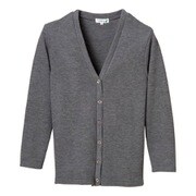 カーディガン(ロング丈) S グレー C-10