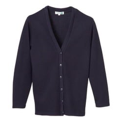 カーディガン（ロング丈） M ネイビー C-10