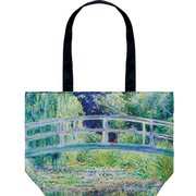 AU-01212 [名画バッグ モネ「睡蓮の池と日本の橋」]