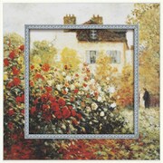 ビッグアート モネ「庭園のアーチスト」 BA-05014