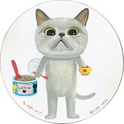 IT-01026 [糸井忠晴 木製ラウンドアート「ウリM」]