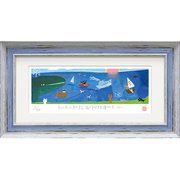糸井忠晴 版画（ジグレー）「海の響」 IT-05207