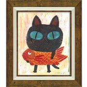 糸井忠晴 アート フレーム「奈良町の のらねこ」 IT-05111