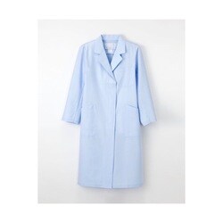 女子シングル診察衣 M ブルー KEX-5130