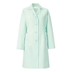 レディス診察衣長袖 M ミントグリーン 261-92