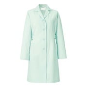 レディス診察衣長袖 M ミントグリーン 261-92