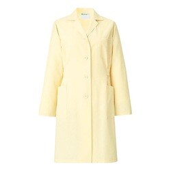 レディス診察衣長袖 M クリーム 261-94