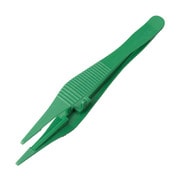 719018002 [プラスチックピンセット（グリーン）10本 一般医療機器]