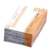 PVC-100 [エクセレントプラスチック手袋PF SS （100枚入）]