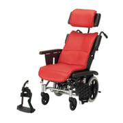 車いすラクレスト PR-2000(ワインレッド)