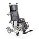 リクライニング車いすクリオネット 濃紺チェックA13 AYK-40EL