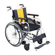 自動ブレーキ付車いすとまっティー イエロー(S4#75) MBY-47B