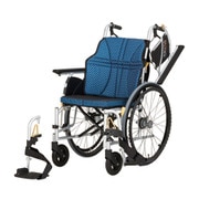 車いすウルトラ（自走アルミ）多機能 インディゴ NA-U2W（380MM）