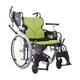 低床車いす（アルミ製）自走用 若葉色№85 KMD-C20-38-LO