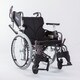 低床車いす（アルミ製）自走用 黒メッシュ№68 KMD-C20-38-LO