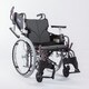 低床車いす（アルミ製）自走用 チャコールグレー№82 KMD-C20-40-LO