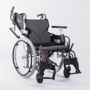 低床車いす(アルミ製)自走用 チャコールグレー№82 KMD-C20-42-LO