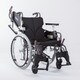 低床車いす（アルミ製）自走用 黒№19 KMD-C20-42-LO