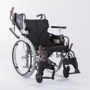 低床車いす(アルミ製)自走用 黒№19 KMD-C20-42-LO