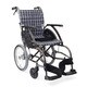 車いす（介助用）ウェイビット 濃紺チェックA13 WA16-40S（ソフトタイヤ）