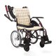 車いす（介助用）ウェイビットプラス カフェモカNo.95 WAP16-40A（エアータイヤ）