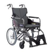 車いすモダンAスタイル チャコールグレー№82 KMD-A16-42-M