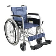 車いす（自走用・スチール製）背固定式 KR801Nソフト（ソフトタイヤ）