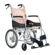 超軽量車いす（介助用）ふわりす あんずイエロー№106 KF16-40SB