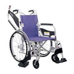 超軽量車いす（自走用）ふわりす+ すみれパープルNo.97 KFP22-40SB